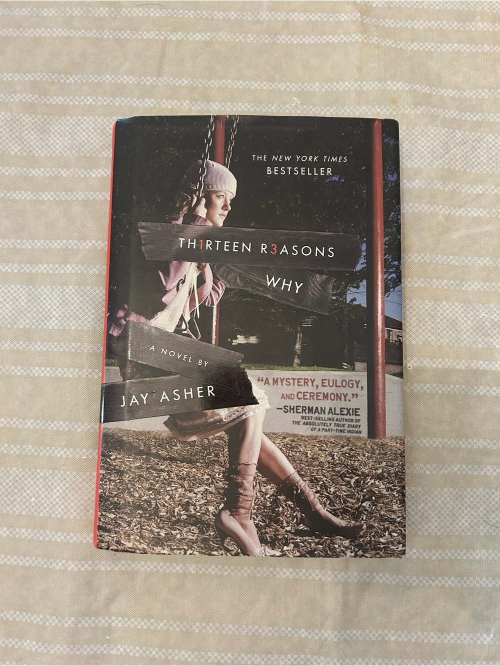 Thirteen Reasons Why by Jay Asher - Paperback (Black, Red, Cream)